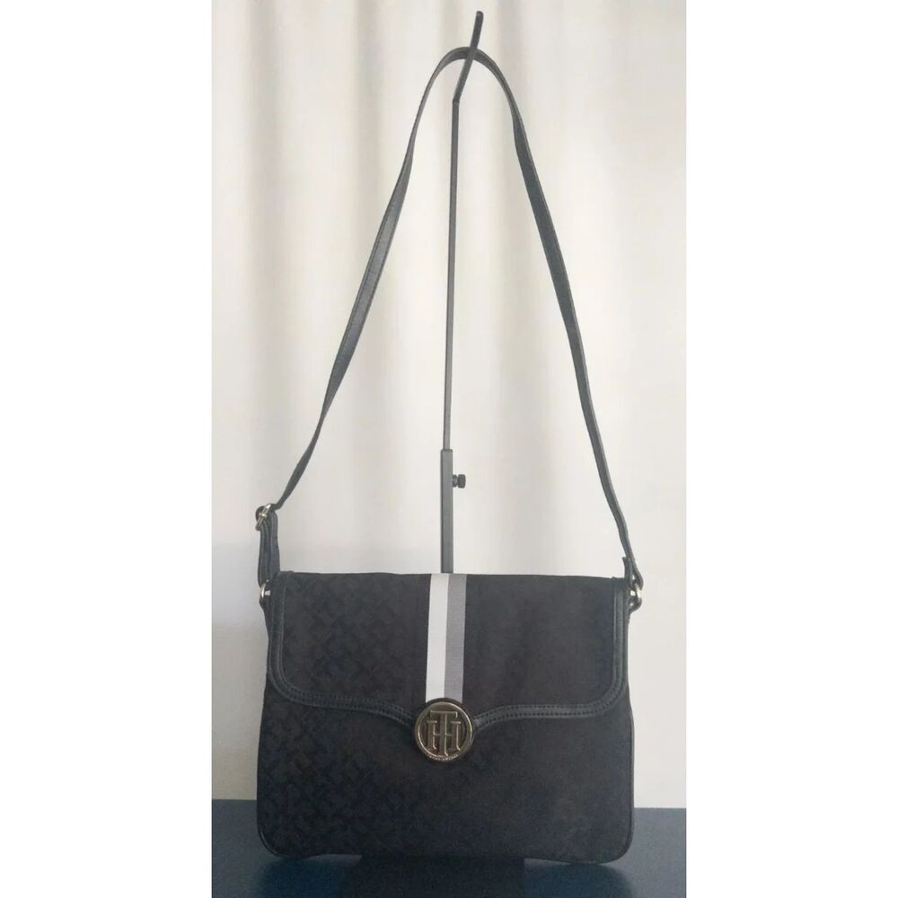 Tommy Hilfiger Deep black Body: jacquard canvas (TH monogram pattern) - Picture 2 of 12